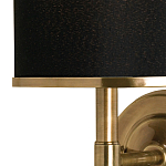 Бра с черным цилиндрическим абажуром Mid Century варинант исполнения - 1 | Loft Concept в Рязани