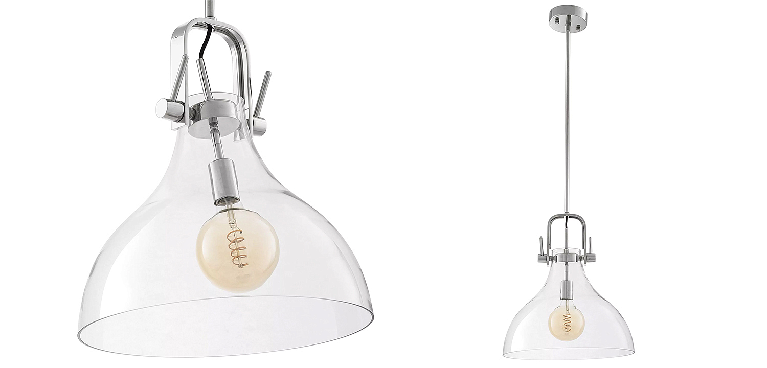 Подвесной светильник Eichholtz Lamp Connery Nickel Подвесной светильник Eichholtz Lamp Connery Nickel - Loft-Concept в Рязани