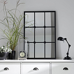 Зеркало-окно Rect Black 90 варинант исполнения - 2 | Loft Concept в Рязани