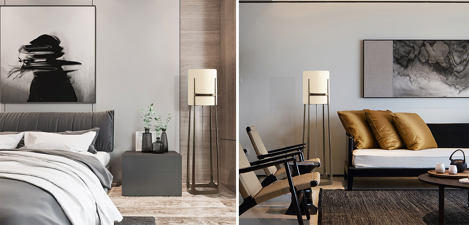 Дизайнерский торшер Nardy Floor Lamp Дизайнерский торшер Nardy Floor Lamp - Loft-Concept в Рязани