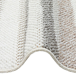 Ковер из полиэстера с узором Light Zebra варинант исполнения - 3 | Loft Concept в Рязани