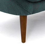 Трехместный диван с обивкой из велюра Belanger Sofa варинант исполнения - 5 | Loft Concept в Рязани