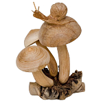 Статуэтка из дерева улитка Animals of the World варинант исполнения - 5 | Loft Concept в Рязани