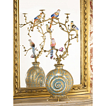 Бронзовый подсвечник Птичий рай Flora варинант исполнения - 5 | Loft Concept в Рязани