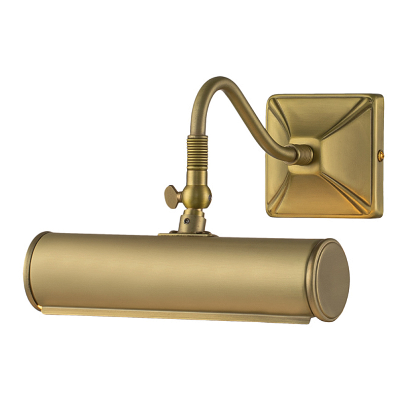 Светильник для картин с коротким цилиндрическим плафоном Elstead Lighting Латунь Бронза в Рязани | Loft Concept 