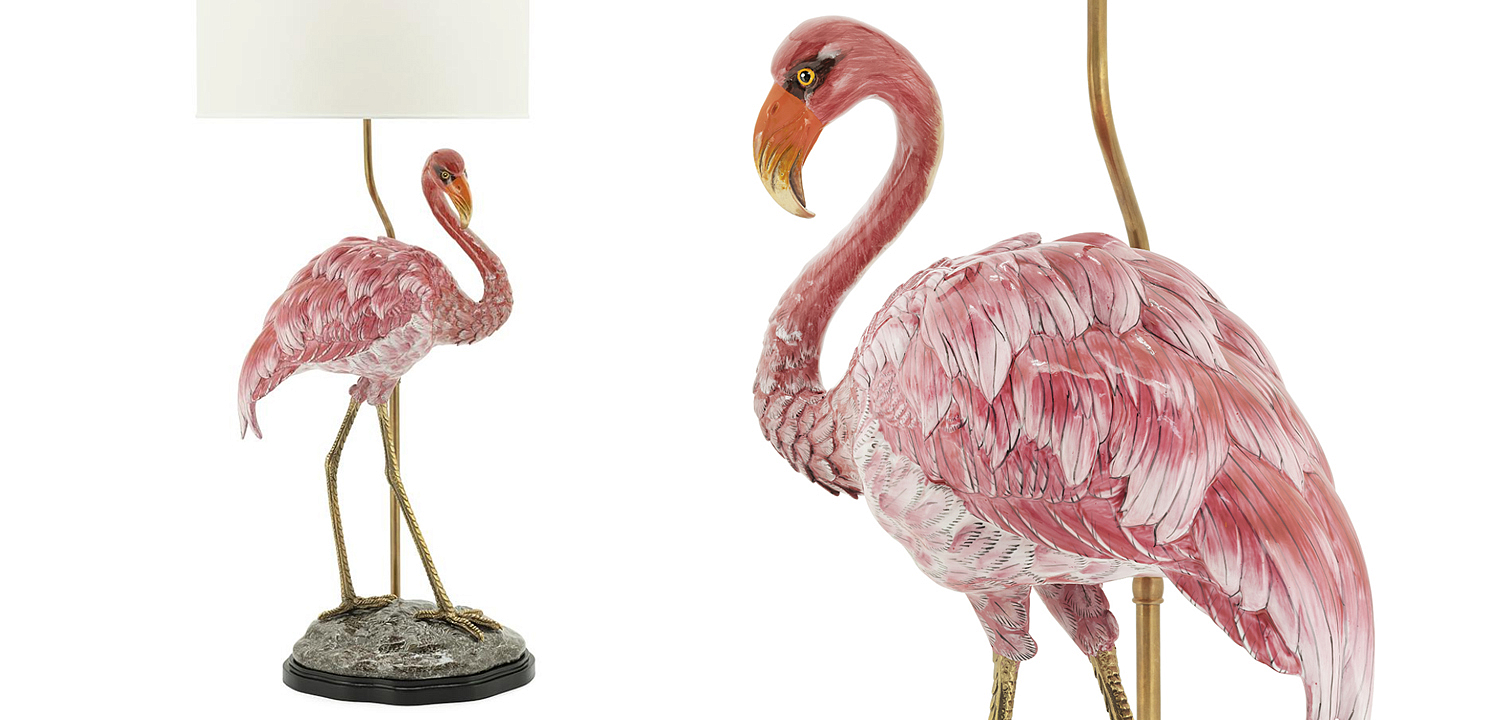 Настольная лампа ABHIKA LAMPTABLE FLAMINGO Настольная лампа ABHIKA LAMPTABLE FLAMINGO - Loft-Concept в Рязани