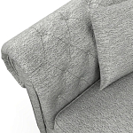 Мебельная ткань Шенилл серый цвет 138 см T4-34 варинант исполнения - 4 | Loft Concept в Рязани