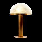 Настольная лампа c абажуром в форме купола из натурального камня  Heavenly Harmony варинант исполнения - 1 | Loft Concept в Рязани