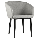 Мягкое кресло на металлических ножках Shaggy Grey варинант исполнения - 1 | Loft Concept в Рязани