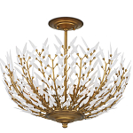 Потолочный светильник в форме цветка Hanging Flowers варинант исполнения - 2 | Loft Concept в Рязани