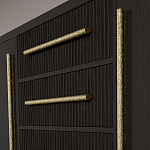 Буфет Primo с тремя ящиками и двумя фасадами Темный орех варинант исполнения - 7 | Loft Concept в Рязани