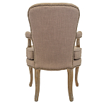 Кресло Aubrey Classical Armchair brown flax варинант исполнения - 2 | Loft Concept в Рязани