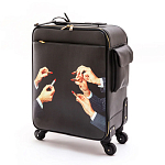 Чемодан дорожный SELETTI Travel Kit Trolley Lipstick Black варинант исполнения - 3 | Loft Concept в Рязани