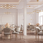 Бра с золотым основанием и прозрачным плафоном цилиндрической формы Golden Geometry варинант исполнения - 3 | Loft Concept в Рязани