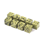 Камни для охлаждения виски из натурального камня змеевик Natural Stone Cube варинант исполнения - 4 | Loft Concept в Рязани