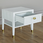 Прикроватная тумбочка с ящиком Elsa Dreams White варинант исполнения - 2 | Loft Concept в Рязани