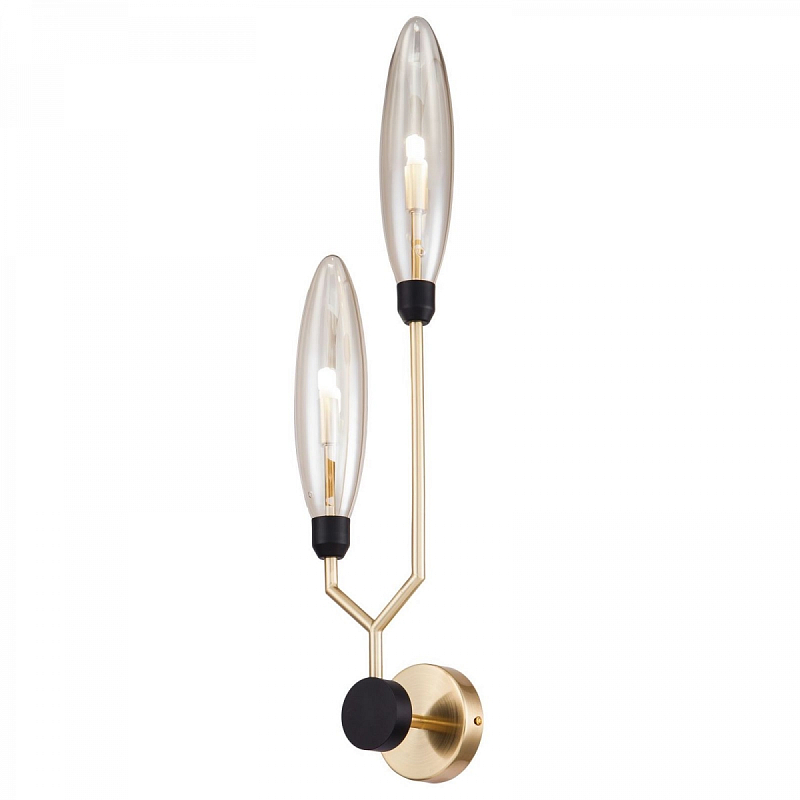 Бра Morosini Sconces Золотой Янтарь (Amber) Черный Бра Morosini Sconces Золотой Янтарь (Amber) Черный в Рязани | Loft Concept