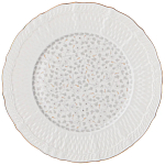 Обеденный сервиз белого цвета из фарфора на 6 персон 23 предмета Floral Charm варинант исполнения - 1 | Loft Concept в Рязани