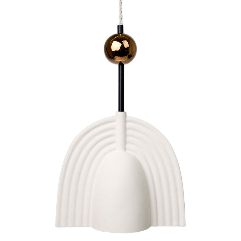Подвесной светильник MOROSHKA one [white] Белый Бронза в Рязани | Loft Concept 