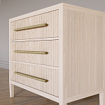 Комод Primo с 3 выдвижными ящиками Светлый дуб варинант исполнения - 2 | Loft Concept в Рязани