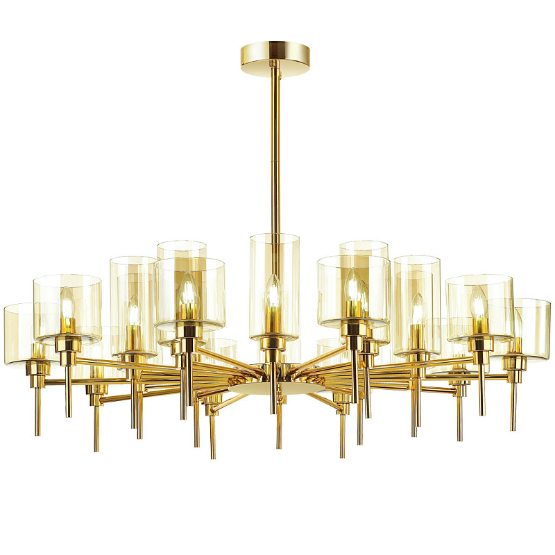 Люстра AXO Light Spillray Gold Lamps 20 Золотой Янтарь (Amber) Люстра AXO Light Spillray Gold Lamps 20 Золотой Янтарь (Amber) в Рязани | Loft Concept