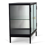 Сервант двухдверный с рифленым стеклом The Keeper варинант исполнения - 2 | Loft Concept в Рязани