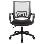 Офисное кресло с основанием из черного пластика Desk chairs Grey варинант исполнения - 3 | Loft Concept в Рязани