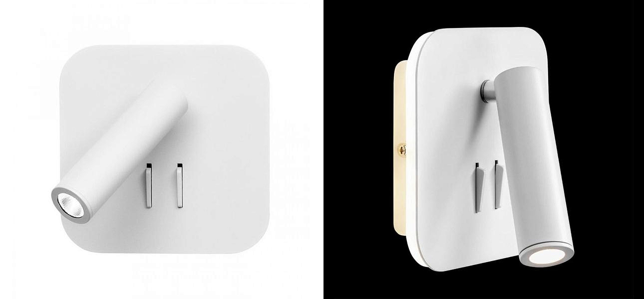 Бра Chelsom WALL LED DOCK White Square Бра Chelsom WALL LED DOCK White Square - Loft-Concept в Рязани