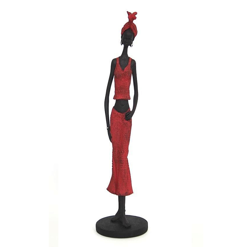 Фигурка негритянка из полистоуна African Casipea Мульти Фигурка негритянка из полистоуна African Casipea Мульти в Рязани | Loft Concept
