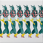 Плитка дизайнерская Фруктовый лес варинант исполнения - 2 | Loft Concept в Рязани