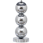 Настольная лампа с основанием в виде металлических сфер Balance Table Lamp Chrome варинант исполнения - 2 | Loft Concept в Рязани
