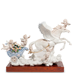 Статуэтка фарфоровая Небесная колесница Charming Statuette варинант исполнения - 1 | Loft Concept в Рязани