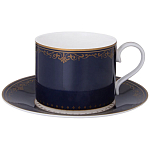 Чайный набор из фарфора синий на 6 персон 12 предметов 300 мл Porcelain Horse Set  варинант исполнения - 1 | Loft Concept в Рязани