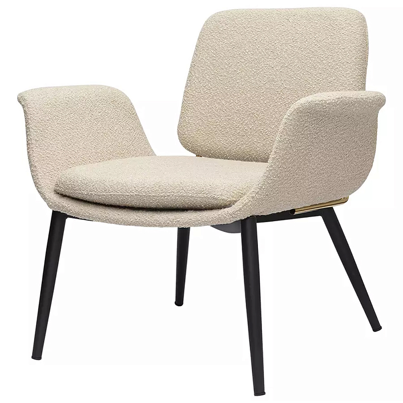 Кресло мягкое с широкими подлокотниками Lounge Chair Adam Серо-бежевый Бирюзовый Кресло мягкое с широкими подлокотниками Lounge Chair Adam Серо-бежевый Бирюзовый в Рязани | Loft Concept