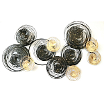 Панно настенное Blank Gray Threads варинант исполнения - 1 | Loft Concept в Рязани