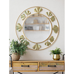 Зеркало настенное в металлическом обрамлении Mirror Golden Portal варинант исполнения - 3 | Loft Concept в Рязани