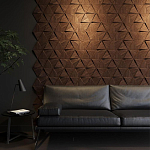 Гипсовая 3D панель с принтографией PM-50 варинант исполнения - 2 | Loft Concept в Рязани