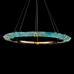 Люстра в форме кольца с цветочным декором Warm Heavenly Light варинант исполнения - 5 | Loft Concept в Рязани