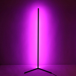 Торшер черного цвета на угловом основании Arteriors варинант исполнения - 3 | Loft Concept в Рязани