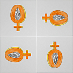 Плитка дизайнерская Женский фркут варинант исполнения - 1 | Loft Concept в Рязани