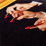 Коврик Seletti Lipstick Black варинант исполнения - 2 | Loft Concept в Рязани