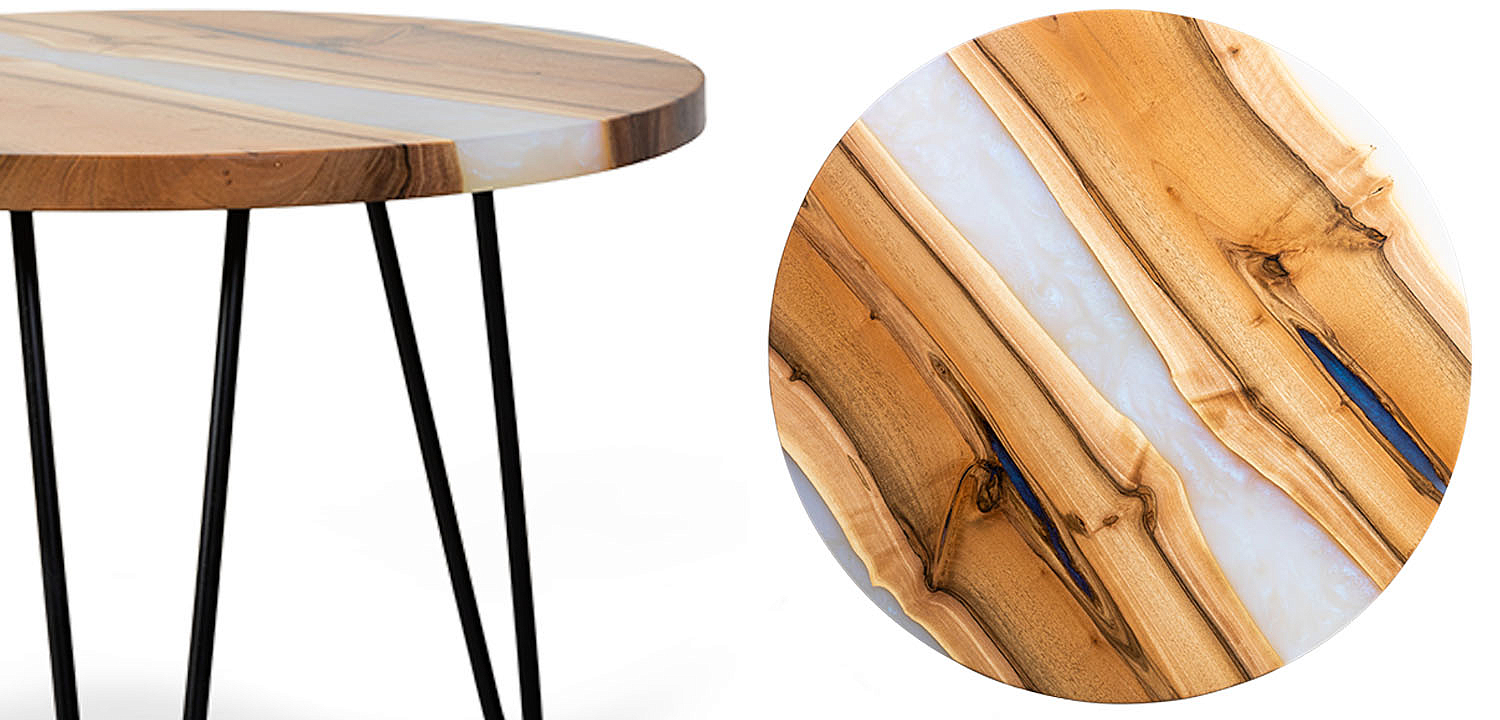 Приставной стол Side Table River Collection Приставной стол Side Table River Collection - Loft-Concept в Рязани
