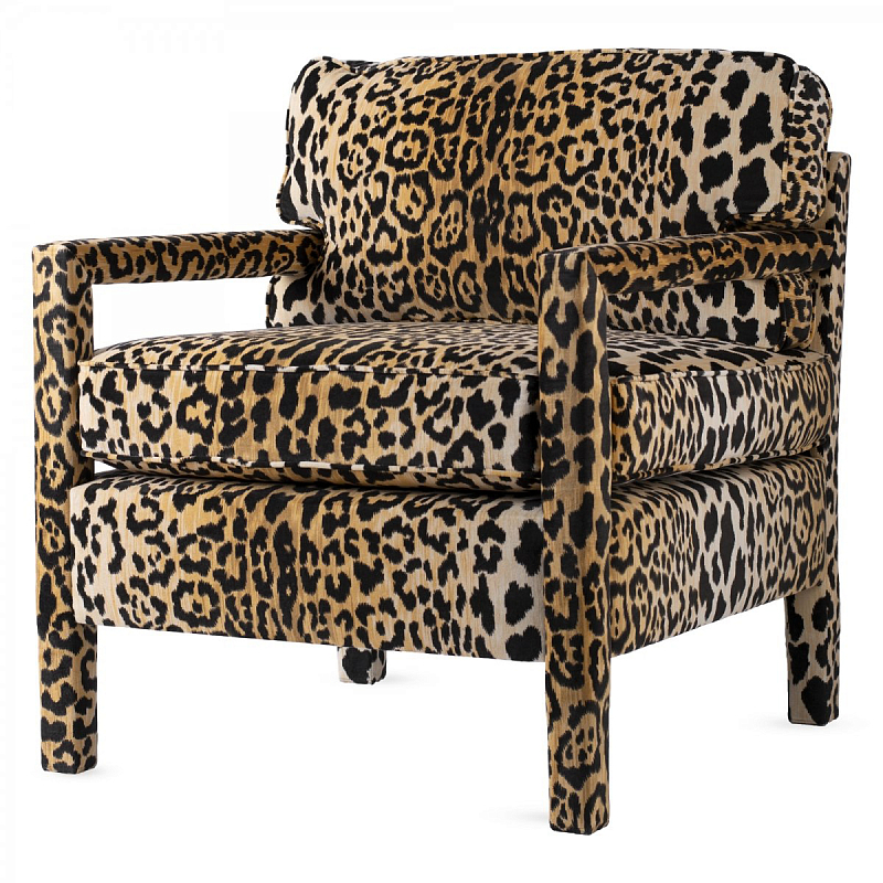 Кресло Leopard Parsons Chair Мульти в Рязани | Loft Concept 