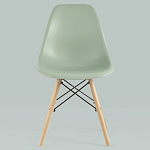Пластиковый стул на ножках из массива бука Eames Mint варинант исполнения - 3 | Loft Concept в Рязани
