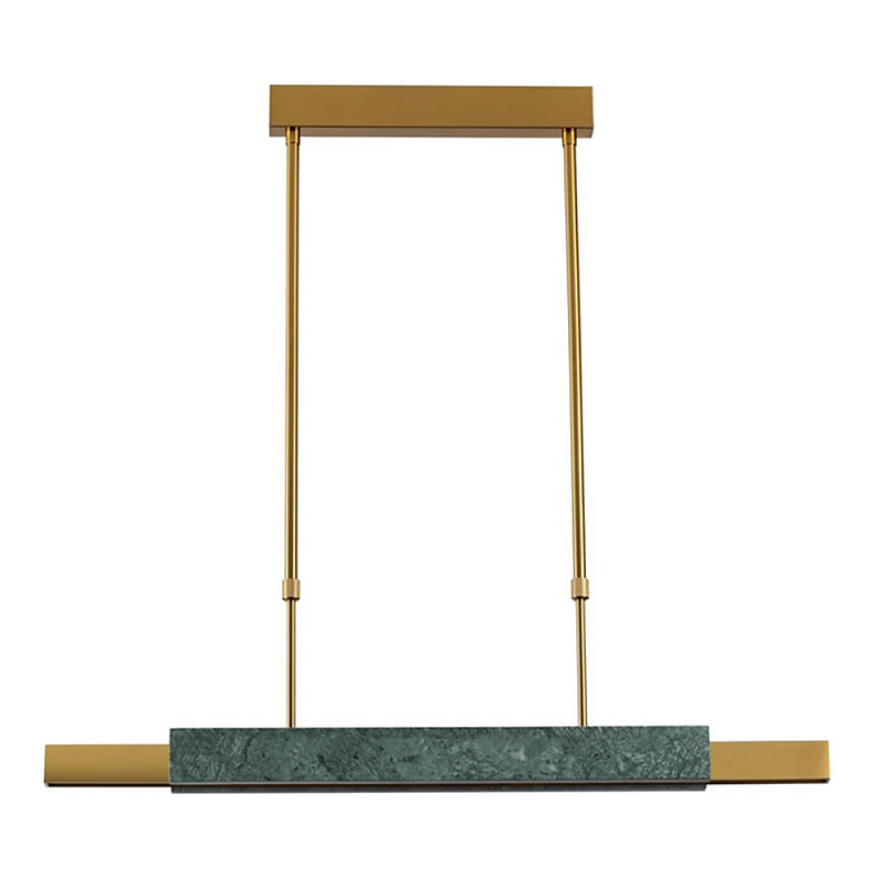 Подвесной светильник BERT FRANK зеленый Золотой Малахит (зеленый) в Рязани | Loft Concept 