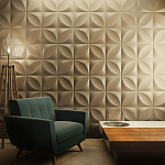 Гипсовая 3D Панель M-21 варинант исполнения - 2 | Loft Concept в Рязани