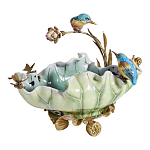 Чаша в виде листка лотоса с птицами Eden Garden варинант исполнения - 1 | Loft Concept в Рязани