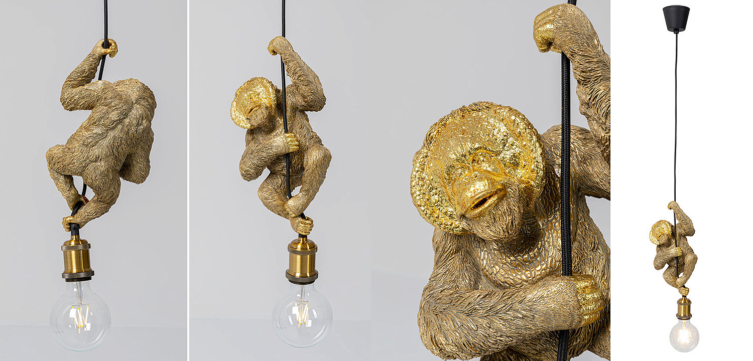 Подвесной светильник Орангутанг Golden Orangutan Подвесной светильник Орангутанг Golden Orangutan - Loft-Concept в Рязани