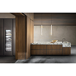 Кухонный гарнитур из массива дуба и камня Ratio Dada Engenereed варинант исполнения - 10 | Loft Concept в Рязани