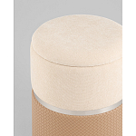 Пуф Mauldine с ящиком бежевый с экокожей варинант исполнения - 3 | Loft Concept в Рязани